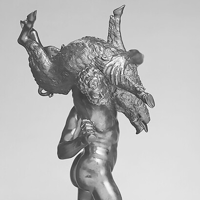Giambologna: Hercules and the Erymanthian Boar