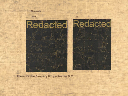 Jenny Holzer, Fliers, 2023. Courtesy of Sprüth Magers Gallerys