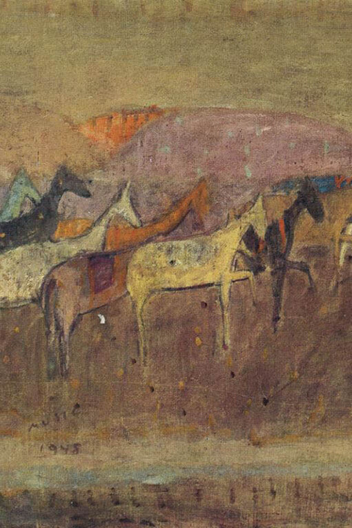 Zoran Mušič. Courtesy of National Gallery of Slovenia
