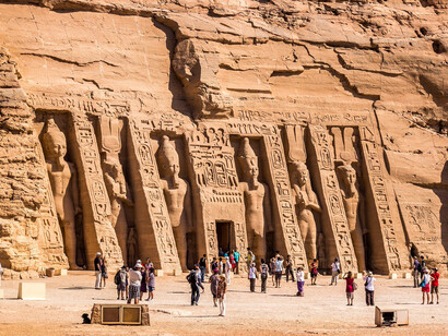 Egipto. Templo de Nefertari en Abu Sumbel