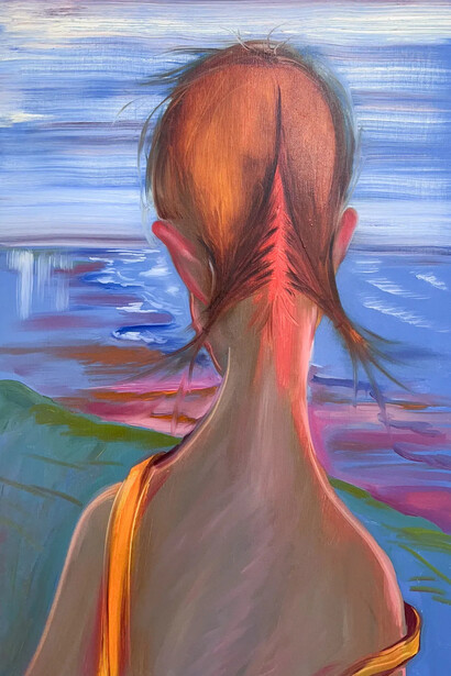 Haley Josephs, At the edge of the sea, 2024. Courtesy of Fragment Gallery