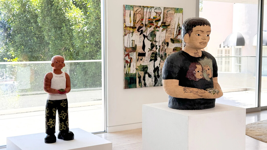 Sydnie Jimenez, Gift horse, exhibition view. Courtesy of Albertz Benda