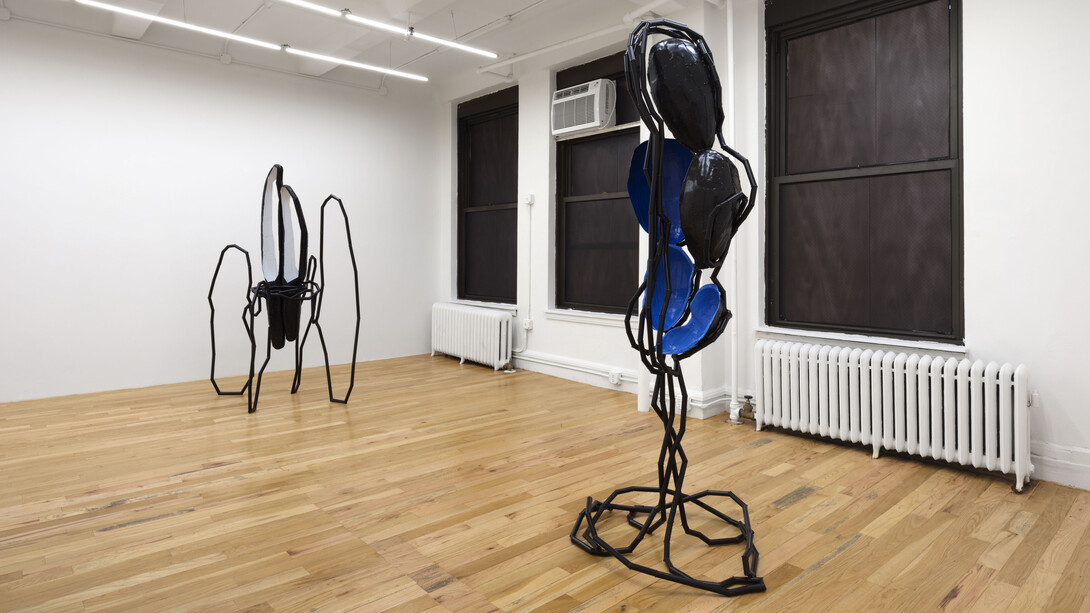 Indrikis Gelzis, Bingo gaze, exhibition view. Courtesy of Polina Berlin Gallery