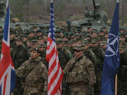 NATO: a major part of the peace movement has always been against NATO
