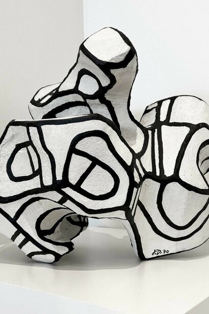 Jean-Dubuffet, Boule. Courtesy of Jonathan Novak Contemporary Art