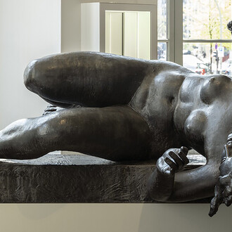 Aristide Maillol, Der fluß (La rivière étendue), 1947. Courtesy of Hamburger Kunsthalle