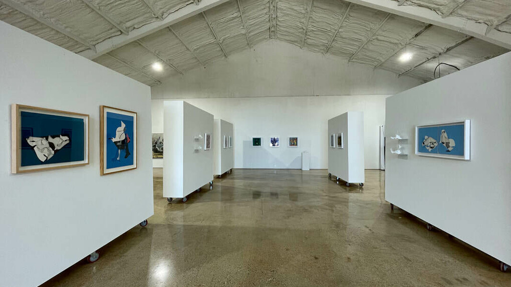 Matthew “Woody” Wood, Dream a little dream, exhibition view. Courtesy of Ro2 Art Gallery