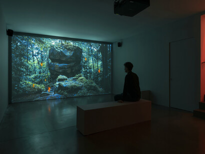 Laurent Grasso, Clouds theory, exhibition view. Courtesy of Pedro Cera