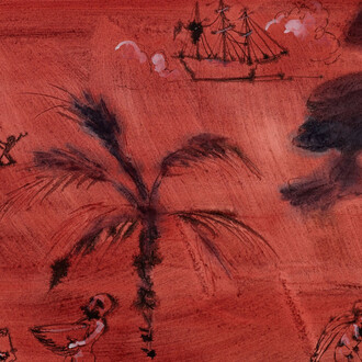 Kara Walker, West indies, 2014. Courtesy of Michael Werner Gallery