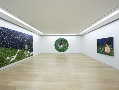 Chen Fei, Exhibition view. Courtesy of Perrotin
