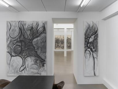 Peppi Bottrop, Wait till the end, exhibition view. Courtesy of Meyer Riegger