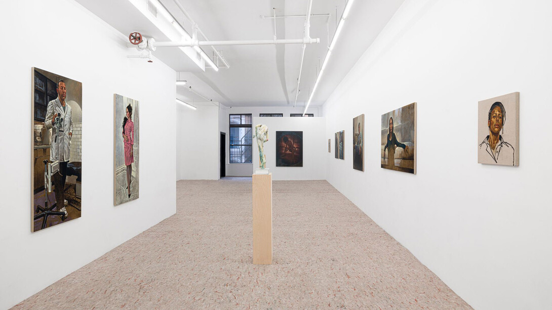Kye Christensen-Knowles, Herein, exhibition view. Courtesy of Lomex Gallery
