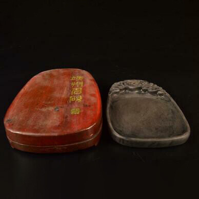 Ink is made basically from two ingredients: lampblack and glue made from animal hides or horns