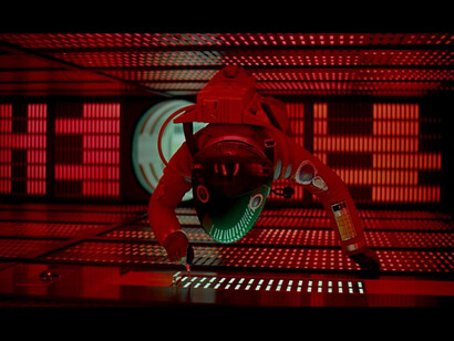 Una scena di 2001: Odissea nello spazio