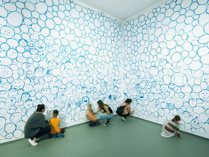Various artists, Children's biennale planet Utopia, exhibition view. Courtesy of Albertinum Museum