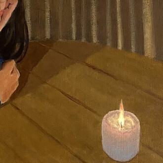 Miho Ichise, Wavering flame (detail), 2024. Courtesy of GR gallery