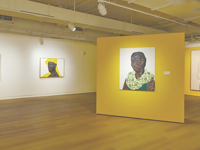 Soul of Black Folks, Amoako Boafo, Museum of the African diaspora, San Francisco, USA