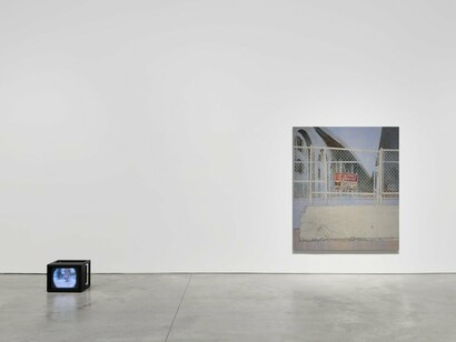 Esteban Jefferson, Brooklyn banks, exhibition view. Courtesy of 303 Gallery