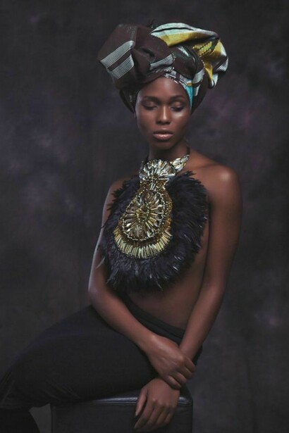 Anita Quansah´s creations are completely made by her
