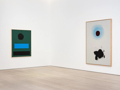 Adolph Gottlieb, Vital images, exhibition view. Courtesy of Pace Gallery
