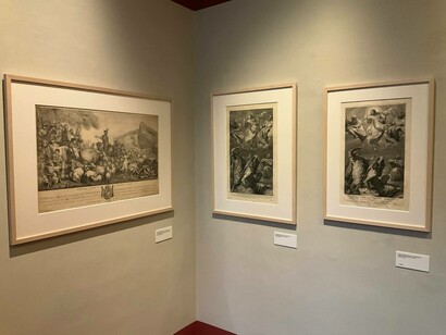 The Albertina exhibition rooms, Turin, Italy
