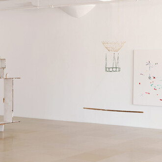 Gedi Sibony, The invisible point, exhibition view. Courtesy of Greene Naftali