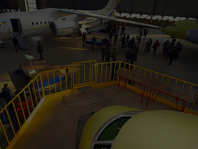 Antonov An-158 aircraft, photograph captured by Oleg V. Belyakov at Kiev - Svyatoshino Airport (UKKT), Ukraine