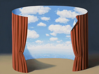 René Magritte, The memoirs of a saint (Les mémoires d’un saint), 1960. Courtesy of the Art Gallery of New South Wales