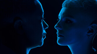 A contemplative portrait reflecting the inner experience of identity, self-perception, and psychological introspection