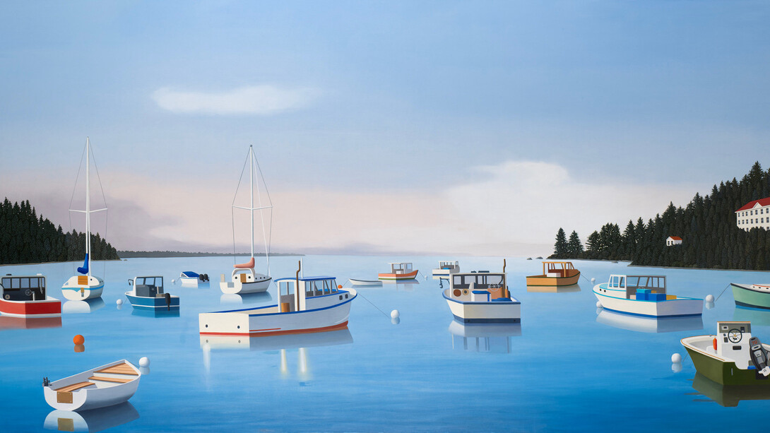 Tom McKinley, Morning August 1st, 2024. Courtesy of Berggruen Gallery