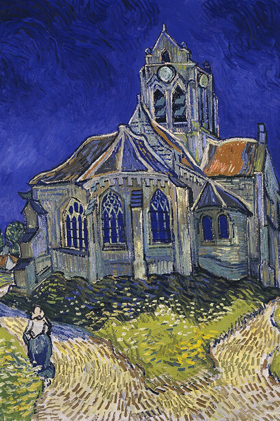 The Church at Auvers, Vincent van Gogh (1853–1890)