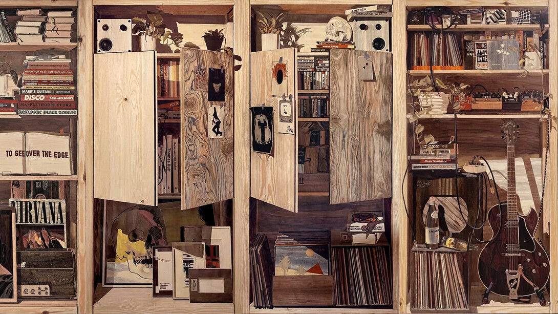 Michael Buhler-Rose, Bühler-Rose studiolo summer ‘24 (FDR and Grand St.) 1-4, 2024. Courtesy of New Discretions