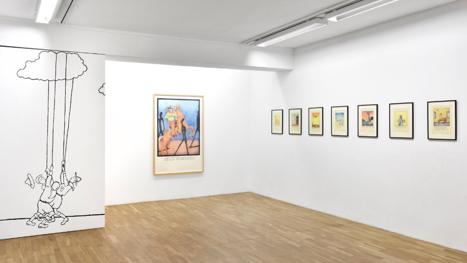 Glen Baxter. Courtesy of Galerie Isabelle Gounod