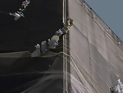 In Yalova, Turkey, the city's exhibition building features an art installation on its walls that creatively displays a single day's worth of the city's waste. The ecologically themed art, exhibited for several days, aims to raise awareness and draw attention to the pressing issue of plastic pollution