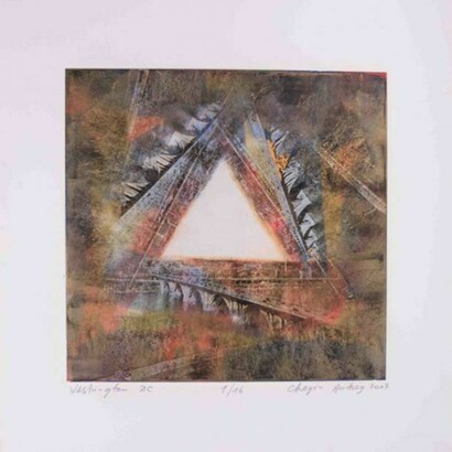 Andrey Chezhin, Washington DC, Edition 1/16, 2007, Silkscreen on paper