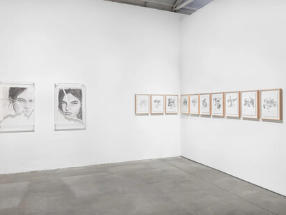 Tamara Alves, And your flesh becomes a poem, exhibition view. Courtesy of Underdogs Gallery