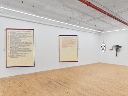 Kasia Fudakowski, In the state of decision, exhibition view. Courtesy of Gaa Gallery