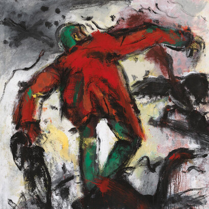 Bernd Koberling, Spannweiten, 1983. Courtesy of Contemporary Fine Arts