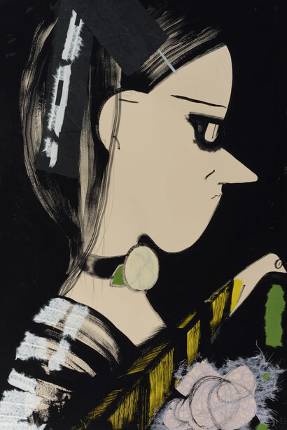 Ellen Berkenblit, Tincture of Germanium, 2024. Courtesy of Anton Kern Gallery