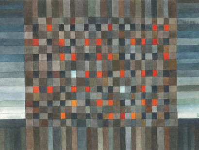 Sinister place, 16 x 12cm watercolour Mark Weighton 2023