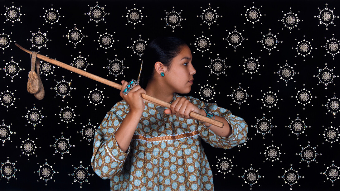 Tom Jones (Ho-Chunk (Winnebago)), Bela falcon, 2023. Courtesy of Denver Art Museum