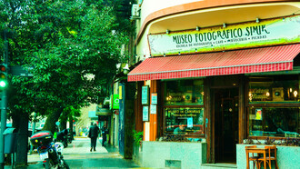 Fachada del Museo Fotográfico Simik, Chacarita, Ciudad Autónoma de Buenos Aires, Argentina