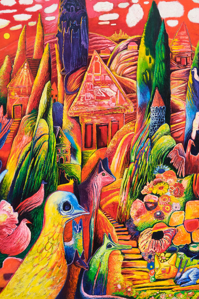 Raymie Iadevaia, There will come soft rains, 2024. Courtesy of The Pit Gallery