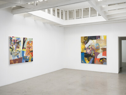 Jason Jägel, Landscape, exhbition view. Courtesy of Michael Benevento Gallery