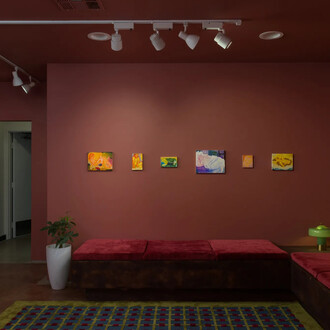 Bix Archer, Bliss maintenance, exhibition view. Courtesy of Make Room Gallery