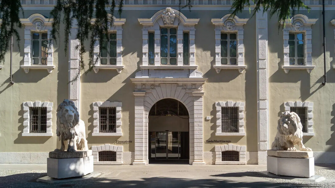 Domenico Ghidoni, Leoni, exhibtion view. Courtesy of Fondazione Brescia Musei