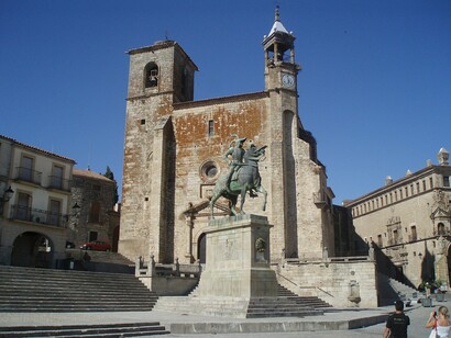 Estatua ecuestre Francisco Pizarro,
Trujillo, España
