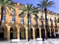 Frontispicio, biblioteca Joan Oliva i Milà, Barcelona, España