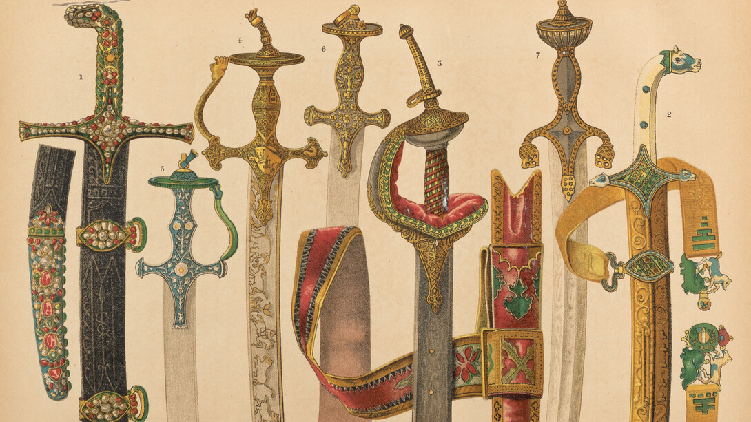 Lord Wilbraham Egerton, An illustrated handbook of Indian arms : being a classified and descriptive catalogue of the arms exhibited at the India Museum : with an introductory sketch of the military history of India, 1880. Courtesy of the Metropolitan Museum of Art