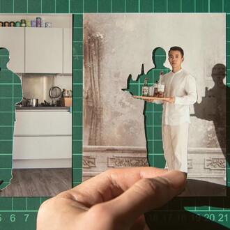 Sean Cham, 301 Chinese boy on duty (detail). Courtesy of Foam
